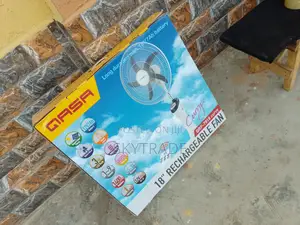 Qasa Rechargeable Fan QRF _ 7918 for Comfort