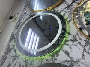 Led Touch Sensor Bathroom Mirror With Color-Changing Ligh