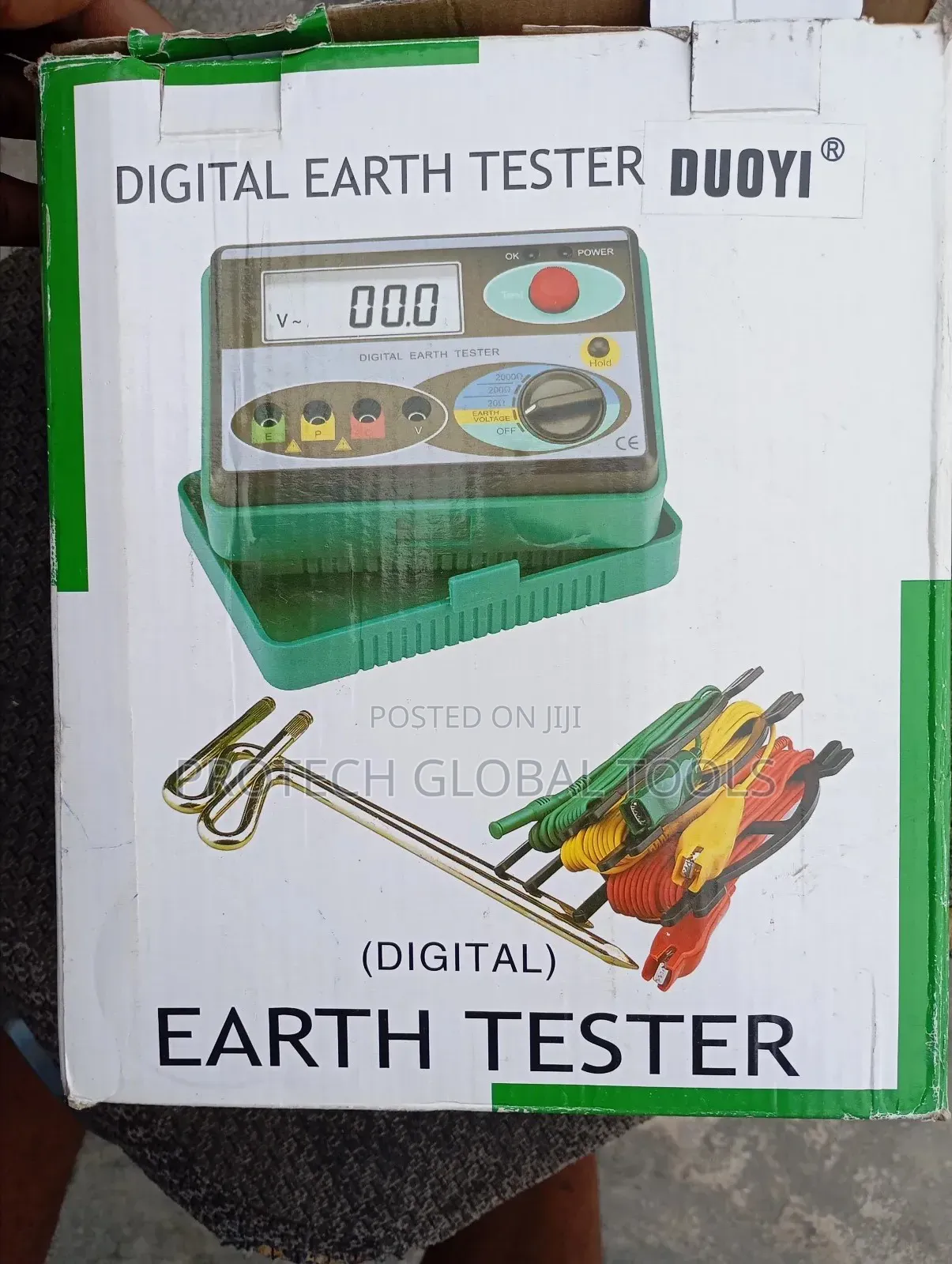 Digital Earth Tester