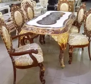 Executive Royal Dining Table With 6 Chairs