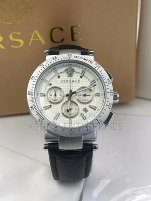 Silver Versace Wristwatch