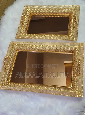 Beautiful Gold Vintage Tray