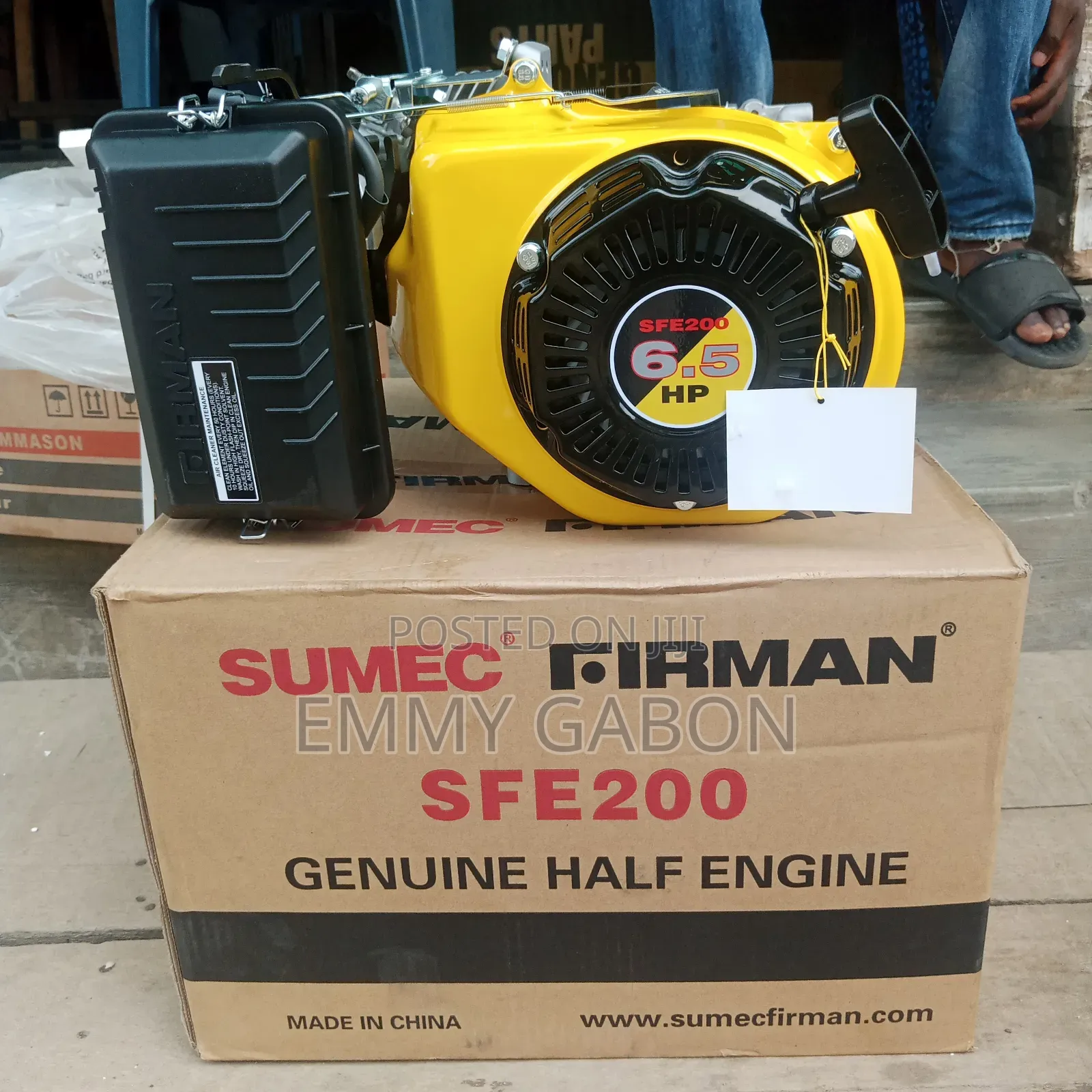Sumec Fireman Half Engine Generator 6.5hpEc3000