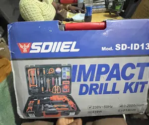 Impact Dril Kit Set Tools Box’S Set