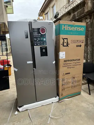 Hisense Side-by-Side 516l – Modern Look, Big Storage