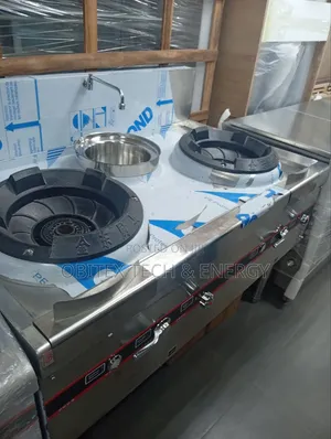 Industrial Two Burner Gas Cooker for Restaurants Events