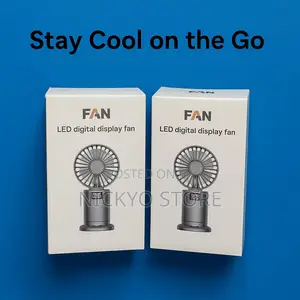 Multifunctional Mini Rechargeable Fan With Phone Stand