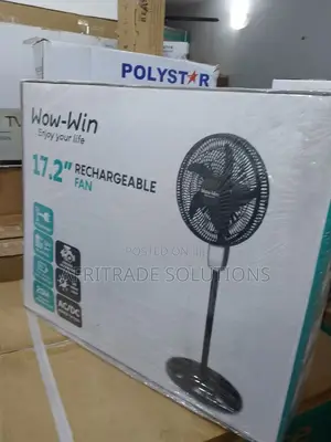 Super Cooling Wow-Win 17inches Rechargeable Fan