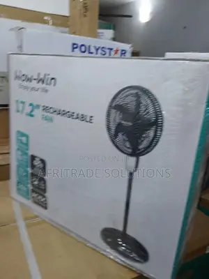 High Performance Wow-Win 17.2'' Standing Rechargeable Fan