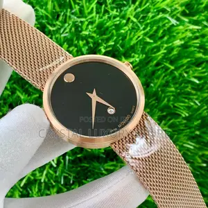 Movado Quality Luxury Ladies Chain Strap Wristwatch