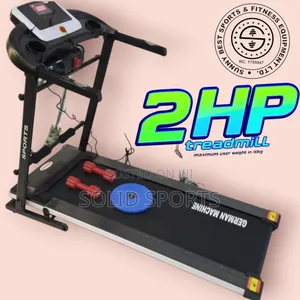 Treadmill 2 Hp German Machine Maximum User Weight Is 110kg 