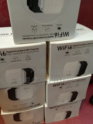 Wifi 6 Gigabit Dual Band Wireless Extender Repeater