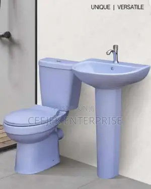 Milano Blue Water Closet