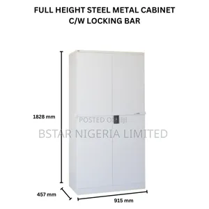 Full Height Steel Metal Cabinet