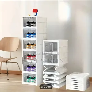 6 Layers Stackable Collapsible Quality Strong Shoe Rack