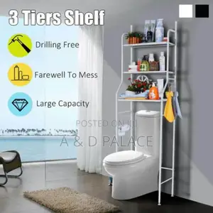 3tier Over Toilet Bathroom Storage Rack Shelf Organizer