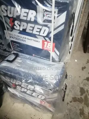 Super Speed Tall Tubular Battery 220ah