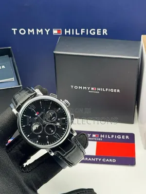 Tommy Hilfiger Leather Wristwatch