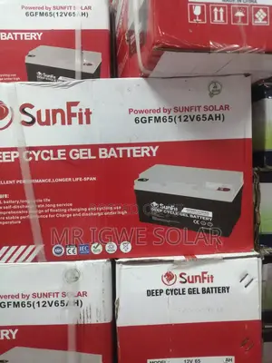 Sunfit Dry Cell Battery 65ah