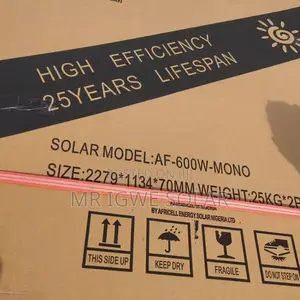 Africell 400watts Panel