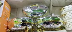 Oval Silver Dish Servers