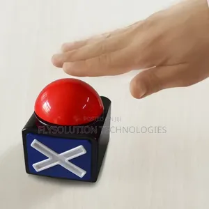 Game Answer Buzzer Alarm Button With Sound Light Trivia Quiz