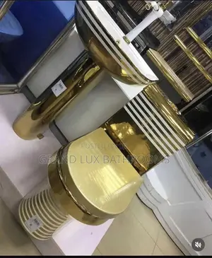 Gold Water Closet