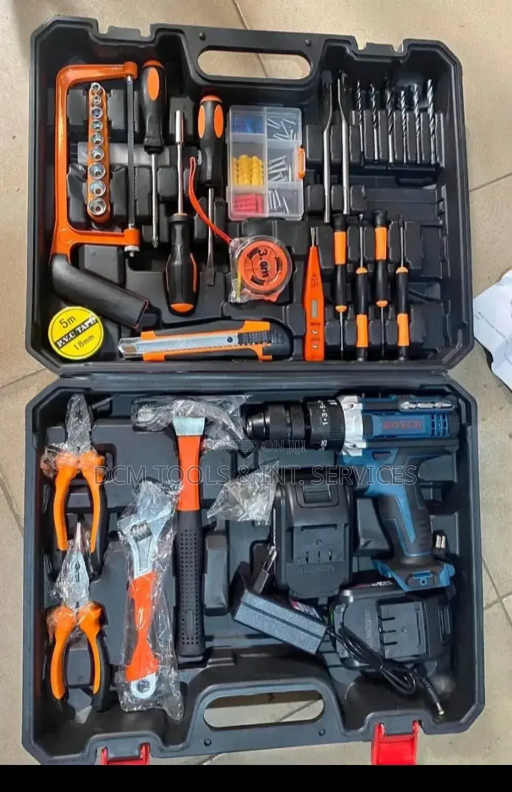 Bosch Cordless Drill Tools Box