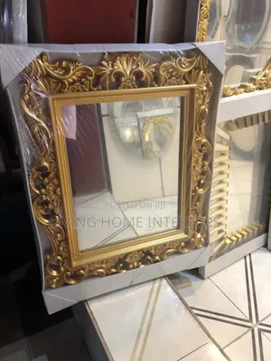 Golden Royal Frame Mirror