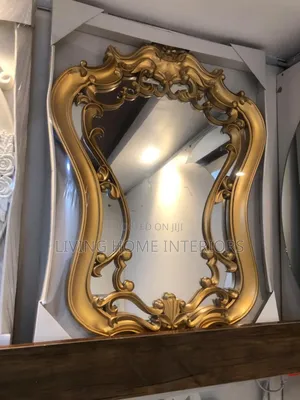 Luxury Golden Royal Frame Mirror High