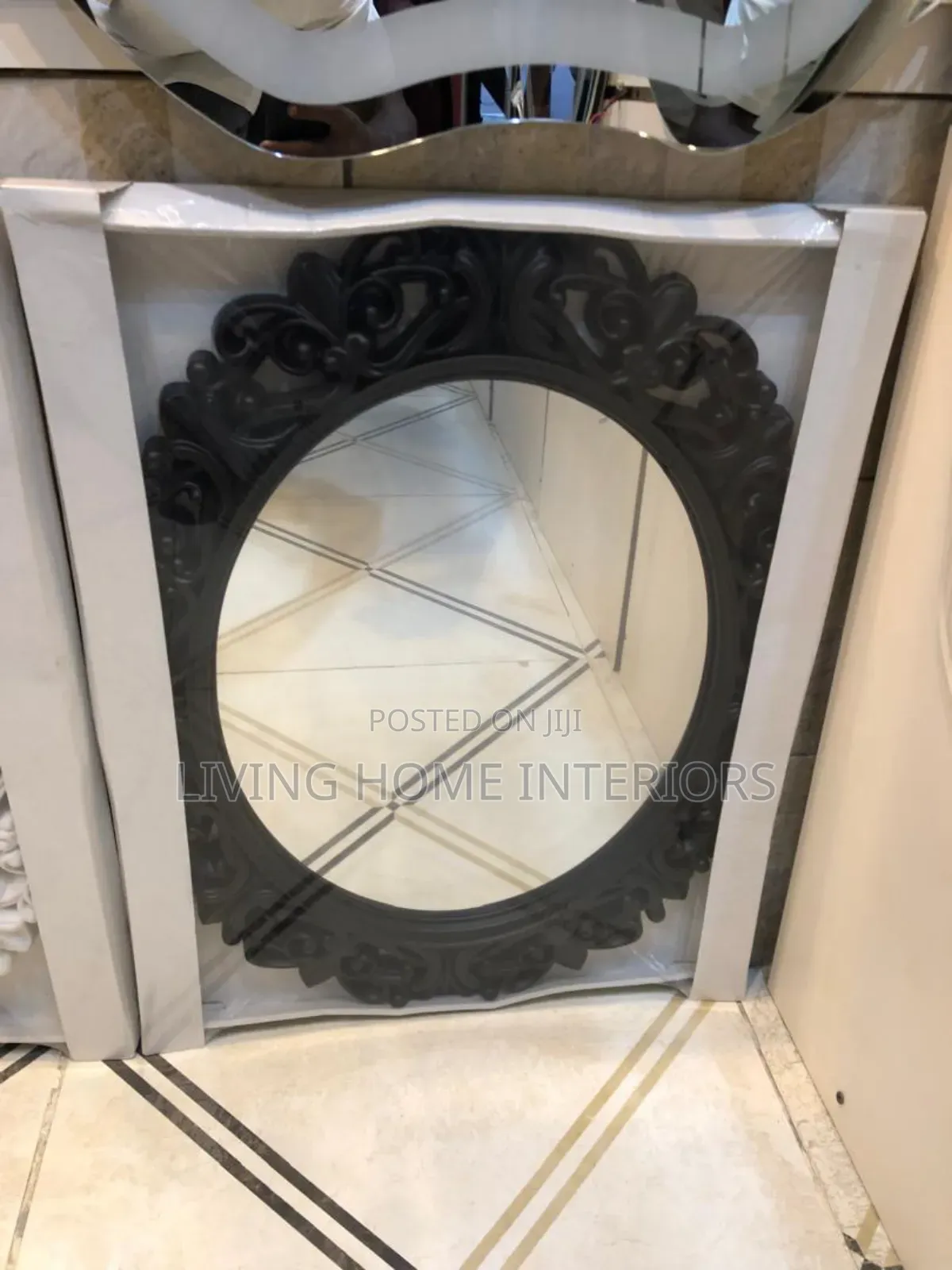 Luxury Black Frame Mirror 