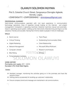 Experienced Hotel Frontdesk Personnel