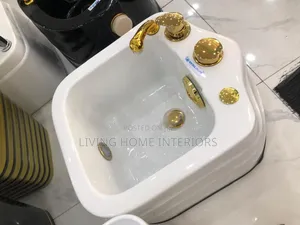 Automatic Pedicure Bowl With Leg Rest