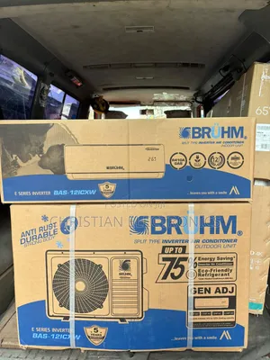 Bruhm 1.5hp Inverter Air Conditioner With Kit Brand New