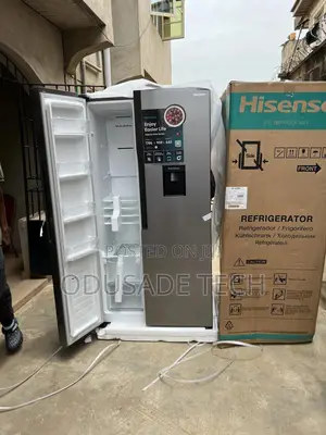 Hisense Side by Side Refrigerator - Ref67ws - 516 Litres