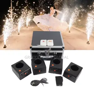 4 Channel Cold Pyro Fountain Fireworks Sparkler Machine