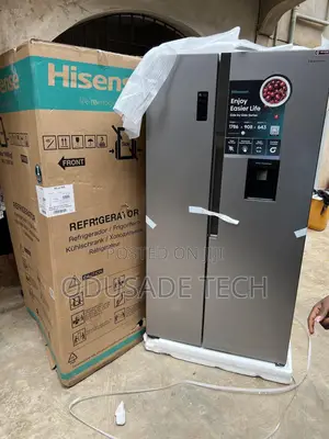 Hisense Side by Side Refrigerator – 516 Litres