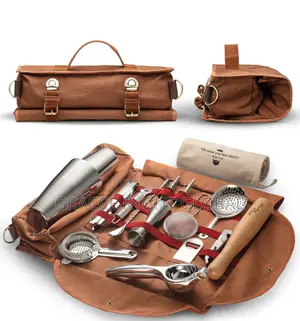 Bartender Travel Cocktail Set Bag