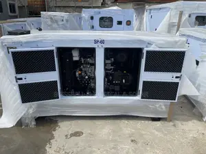 Heavy-duty England Perkins Soundproof Diesel Generator 60kva