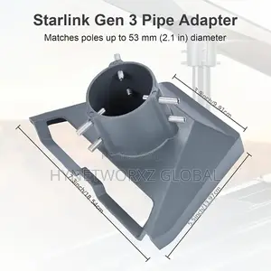 Starlink Gen 3 Aluminum Alloy Mount Pipe Adapter