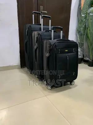 Leather Polo 3-piece Luggage Set