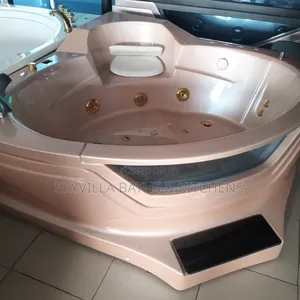 Off Gold Colour Step Up Jacuzzi.