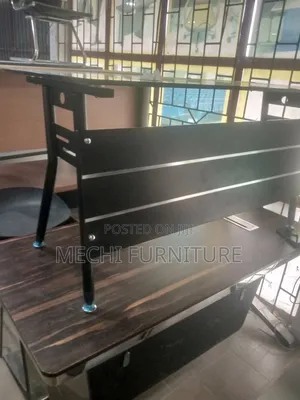 Glass Director Teble With Drawer