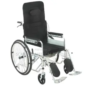 Commode Transport Wheelchair