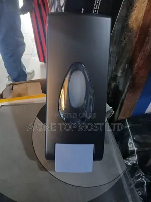 Black Push Manual Soap Dispenser