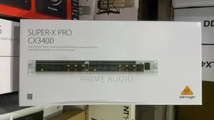 Behringer Super-X Pro Cx3400 Crossover With Limiter