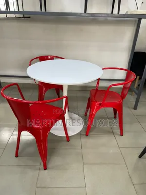 Restaurant Table With 3 Chairs