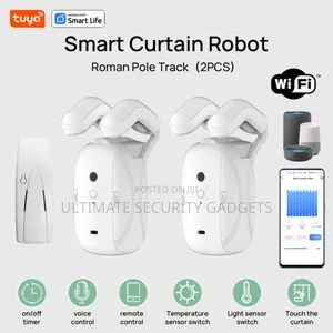 Wifi Tuya Smart Dual Curtain Robot (Rechargeable)