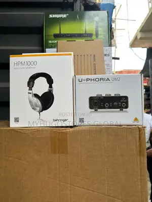 Hpm1000 Headphone and Um2 Soundcard
