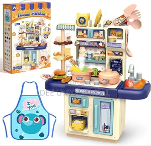 Mini Kids Kitchen Playset With Lights,Play Sink E.T.C 4 Kids